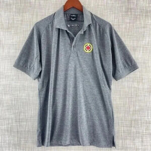 Aramark Vintage embroidered city year Graphic Polo Shirt Men's Size S